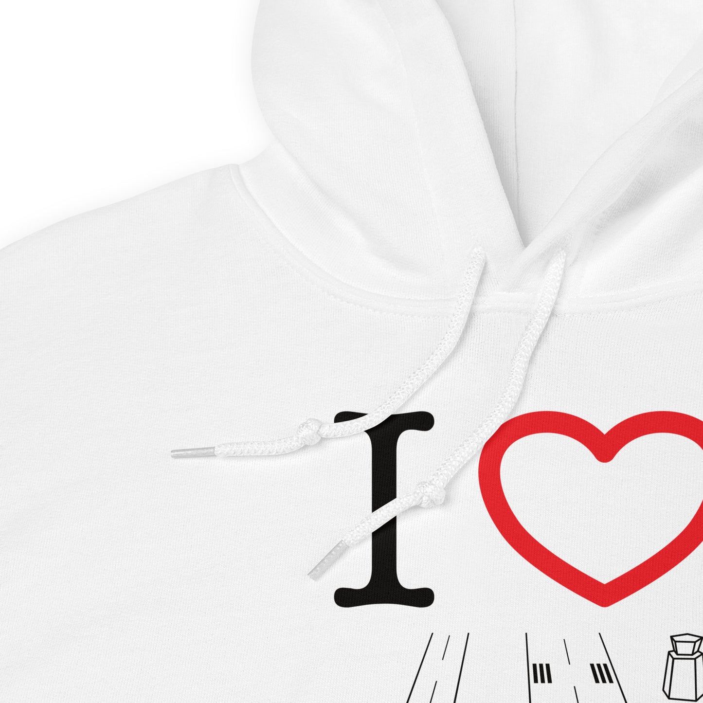 Van Nuys Airport Runways 16L - 16R / 34L - 34R unisex hoodie (black)