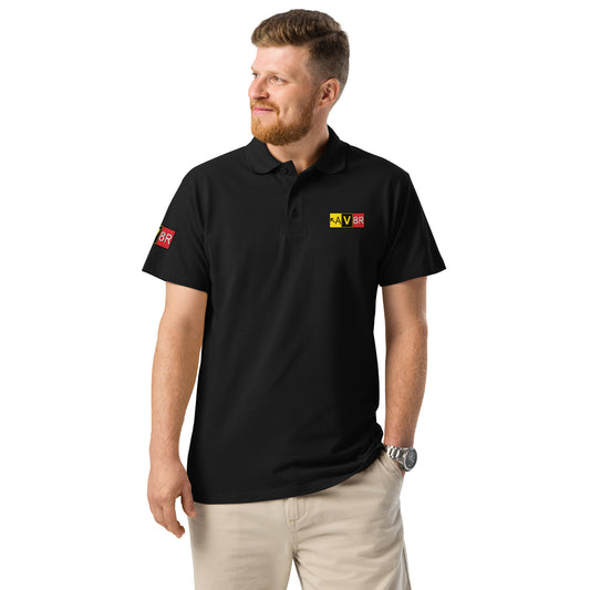 Aviator - AV8R - men's premium pique polo shirt