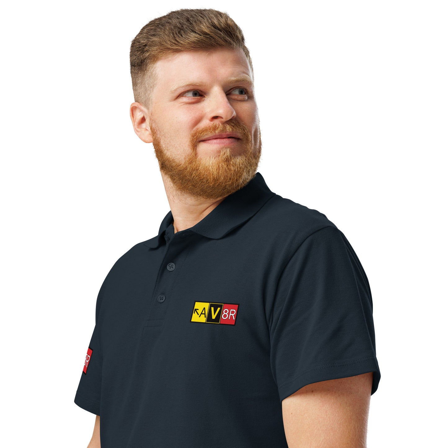 Aviator - AV8R - men's premium pique polo shirt