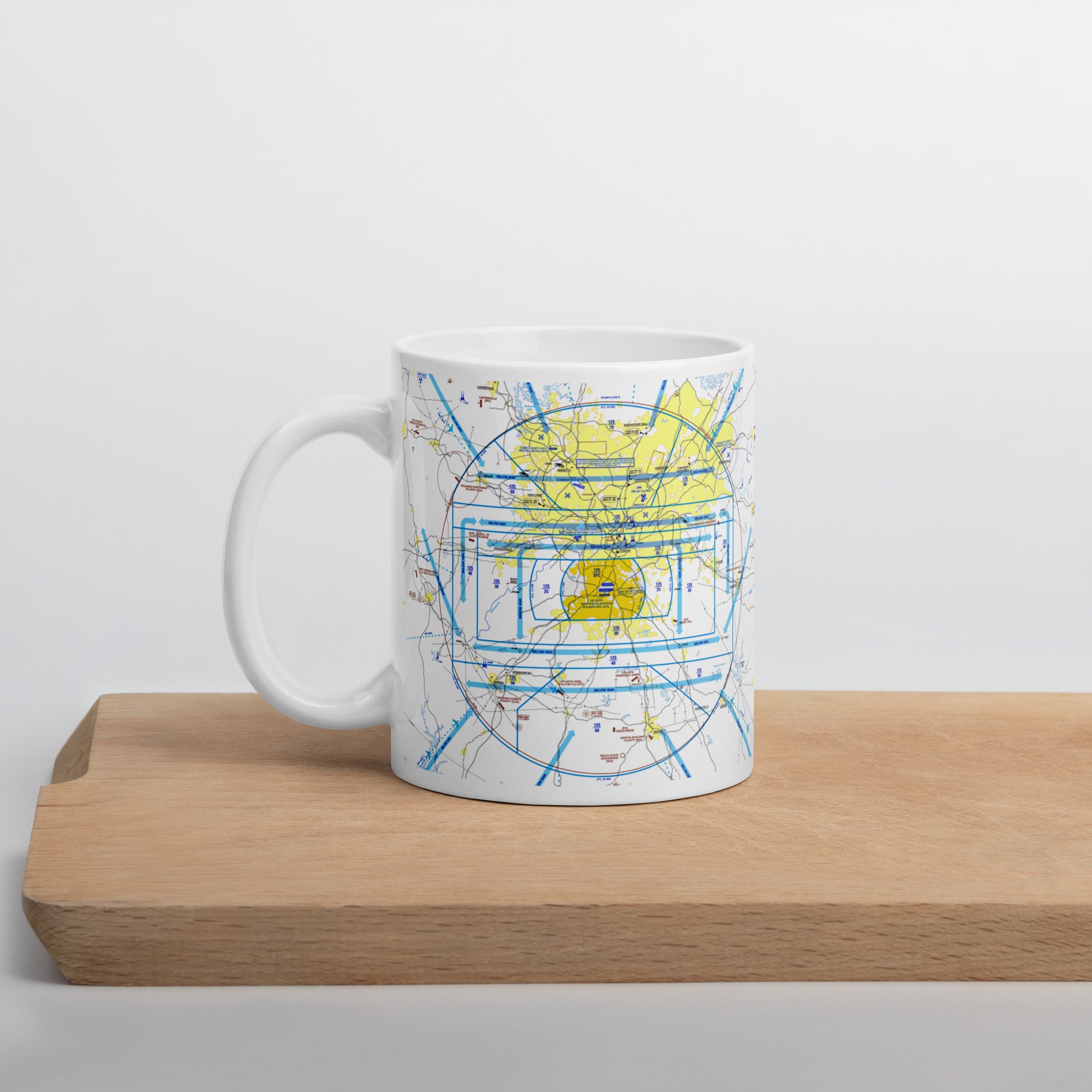 Atlanta Flyway chart mug