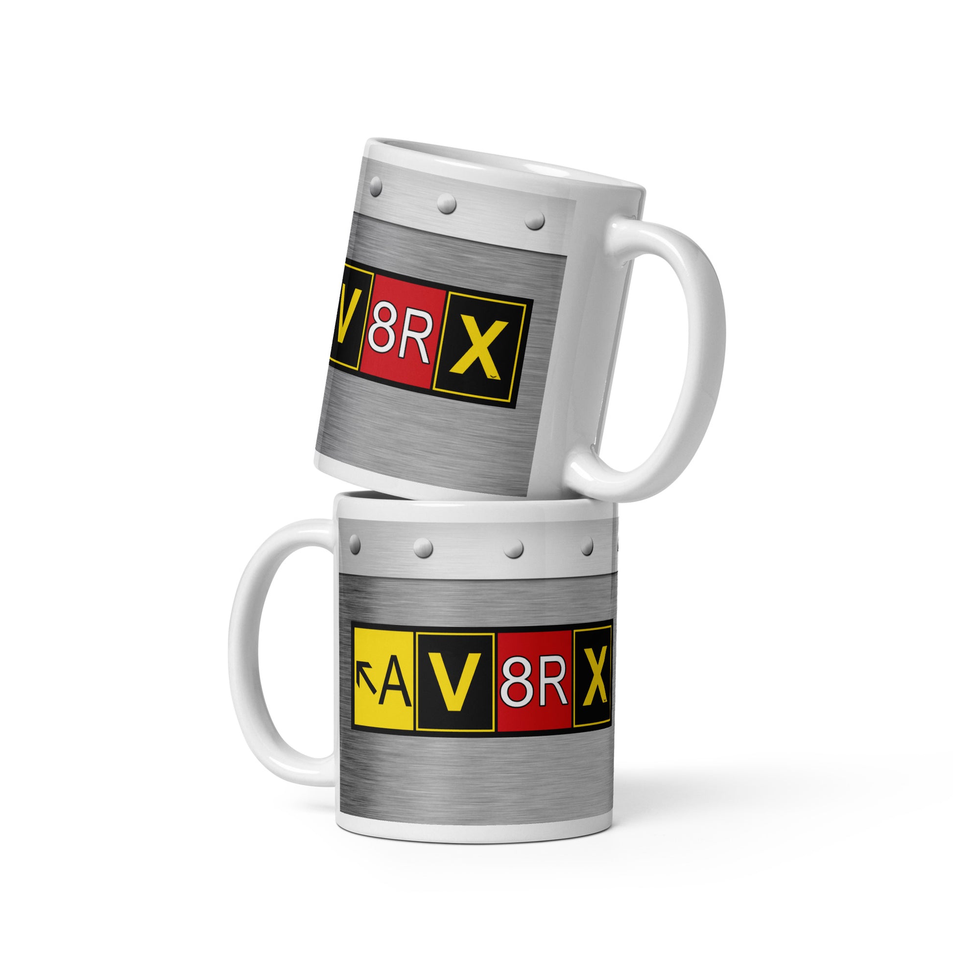 Aviatrix 11 oz. mug (metal rivets)