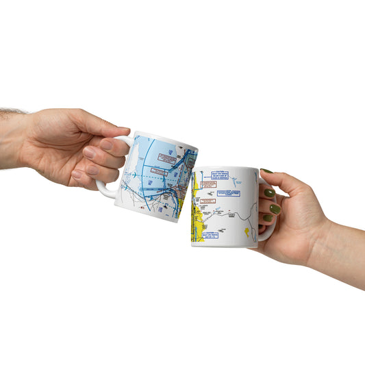 Salt Lake City Flyway Chart mug