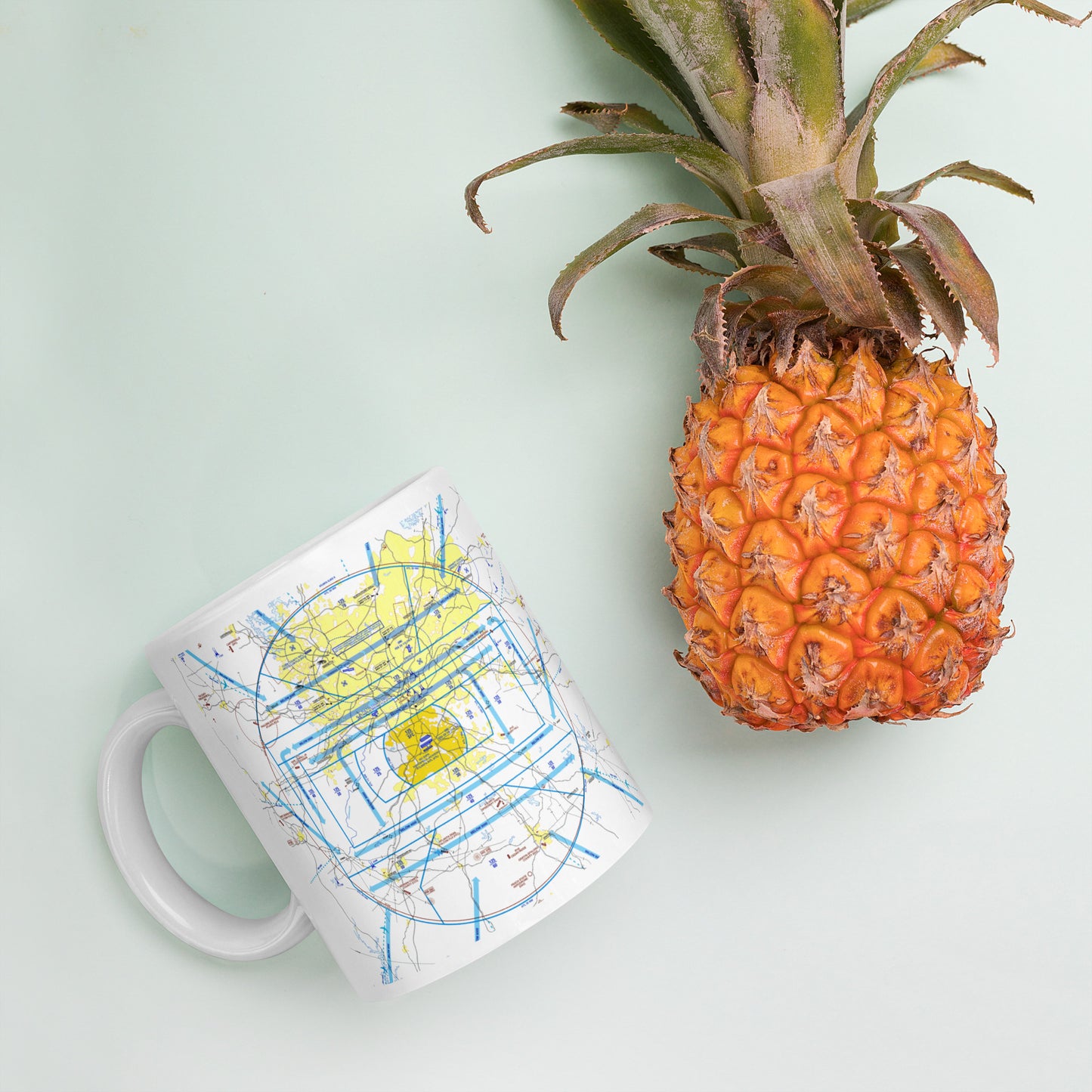 Atlanta Flyway chart mug