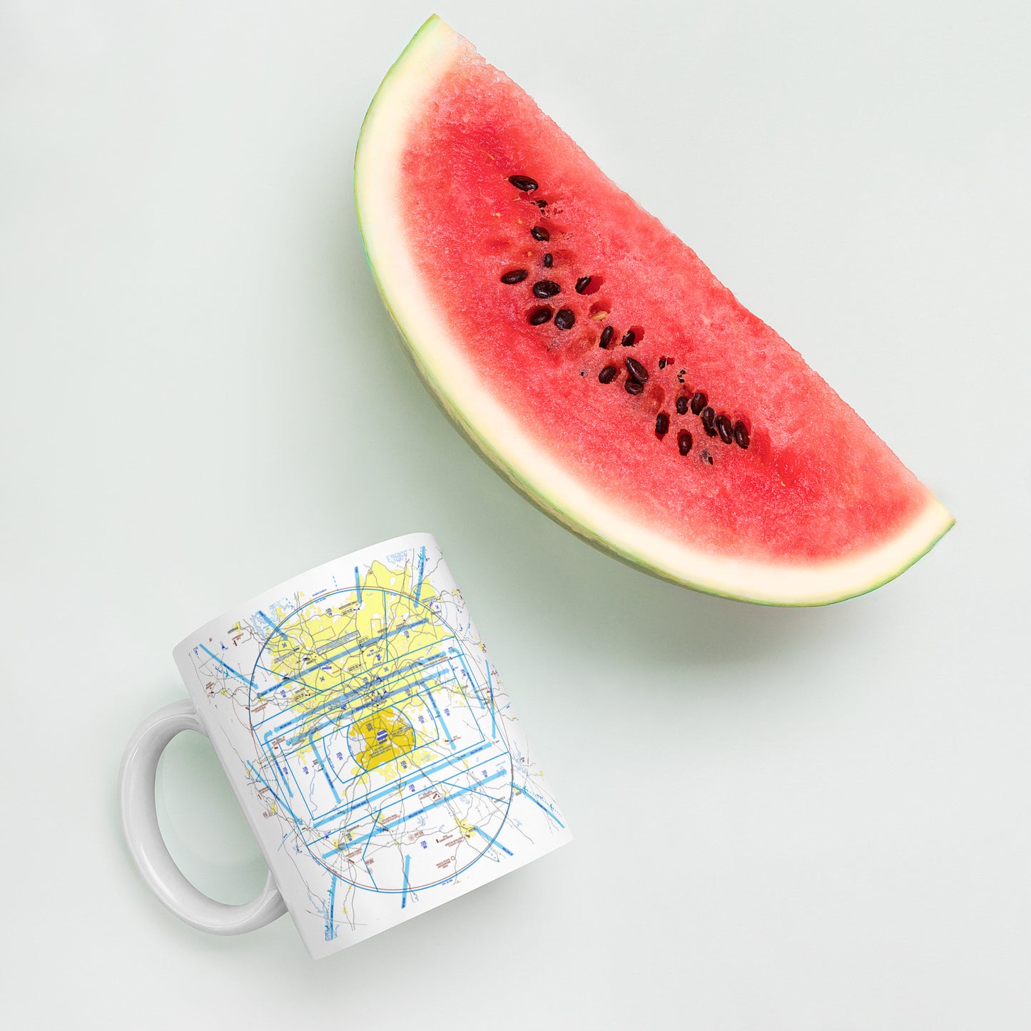 Atlanta Flyway chart mug