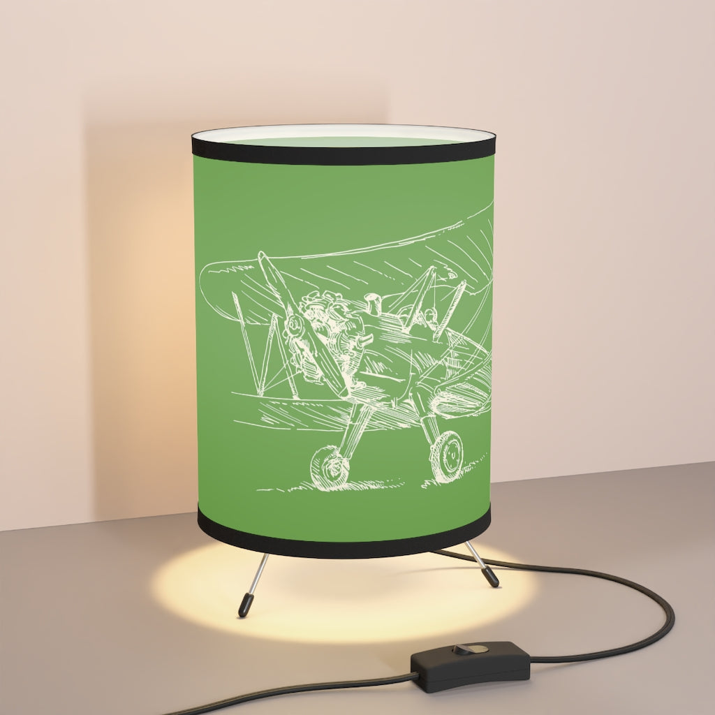 Aero 4 (green) - Tripod Lamp