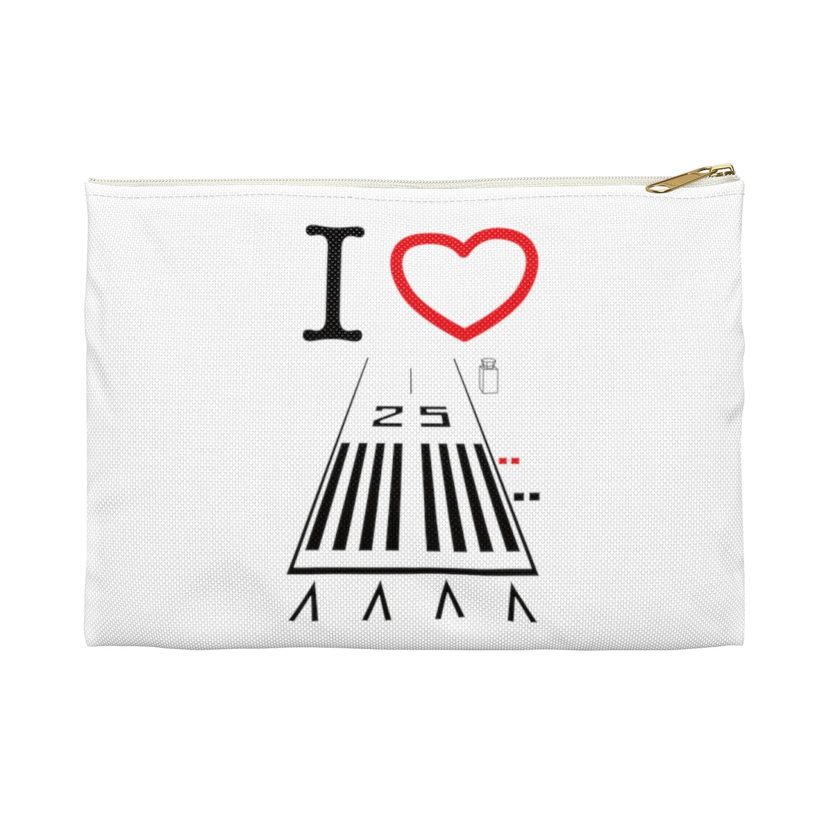 Hawthorne Airport Runway 25 / Runway 7 Accessory Pouch