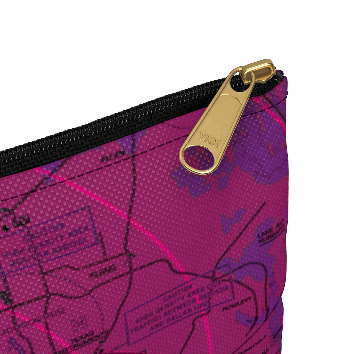 Dallas - Ft. Worth Flyway Chart Accessory Pouch (pink)