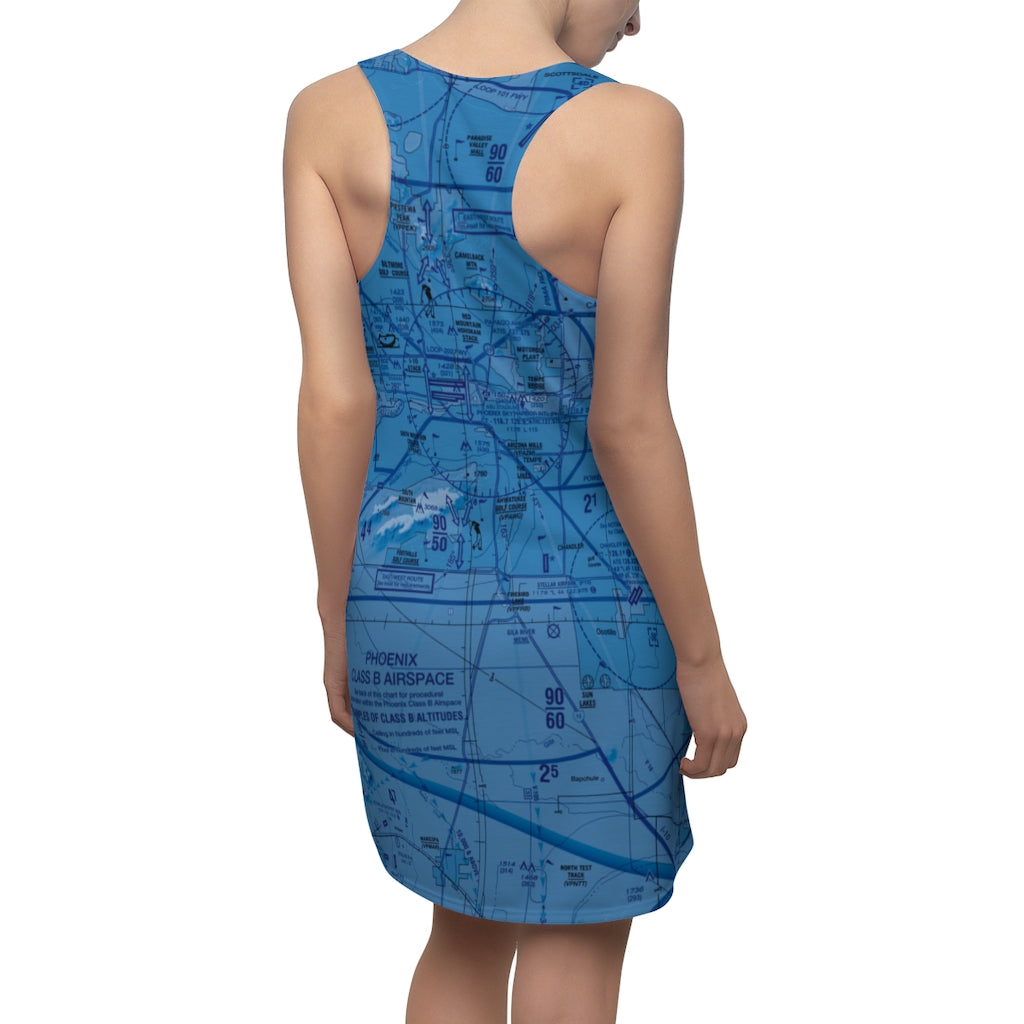 Phoenix TAC Chart - racerback dress (blue)
