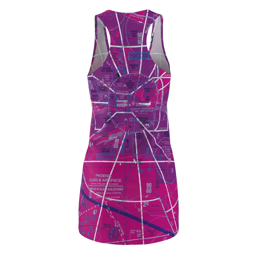 Phoenix TAC Chart - racerback dress (purple)