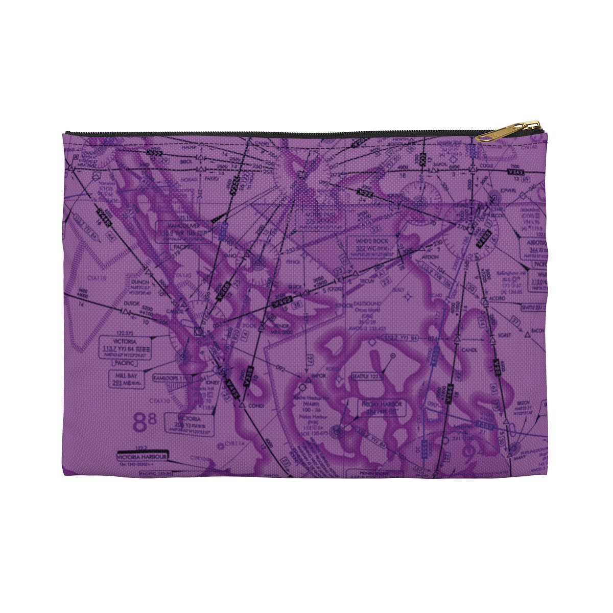 Enroute Low Altitude Chart Accessory Pouch (ELUS1 / purple)