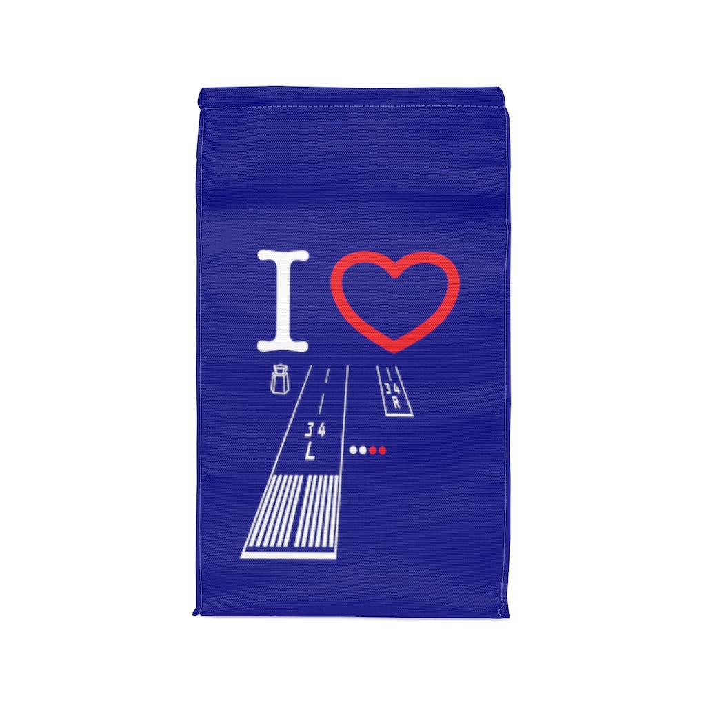 Van Nuys Airport lunch bag (blue)