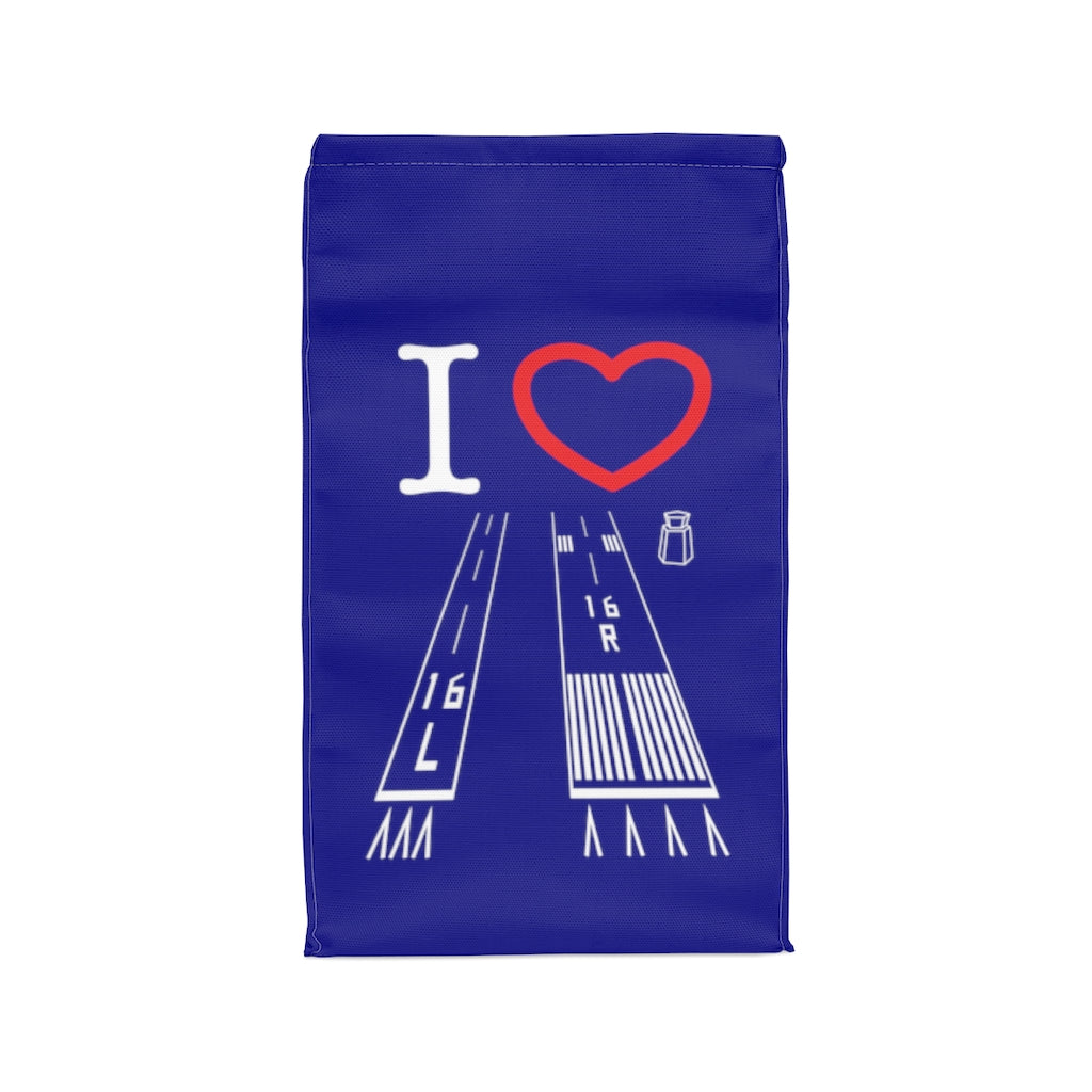 Van Nuys Airport lunch bag (blue)