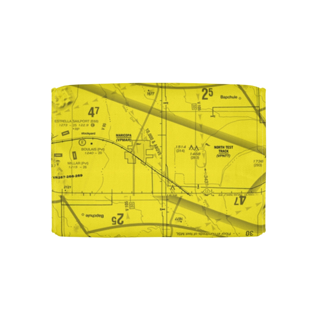 Phoenix TAC Chart polyester lunch bag (yellow)