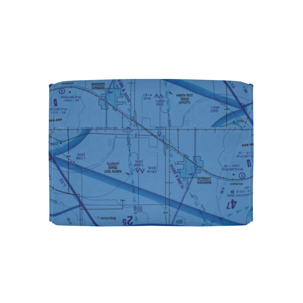 Phoenix TAC Chart polyester lunch bag (blue)