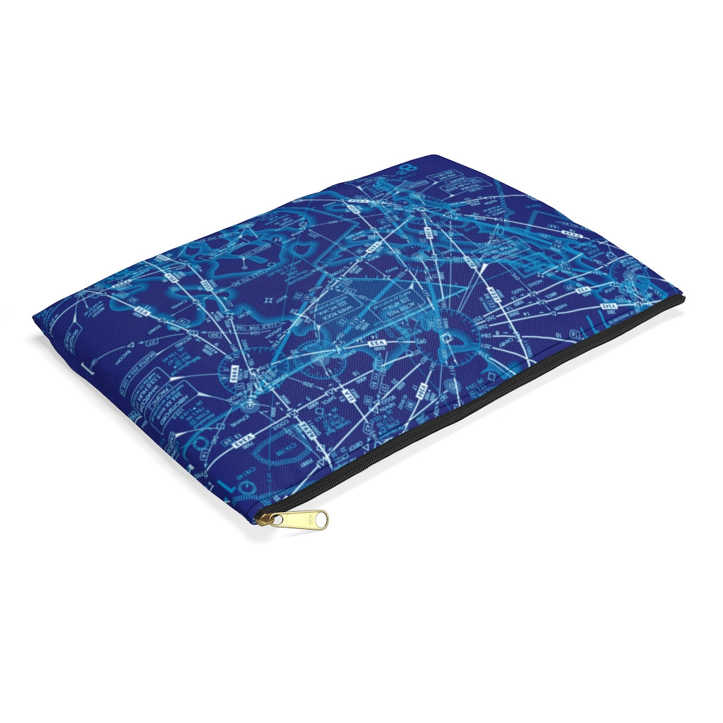 Enroute Low Altitude Chart Accessory Pouch (ELUS1 / blue)