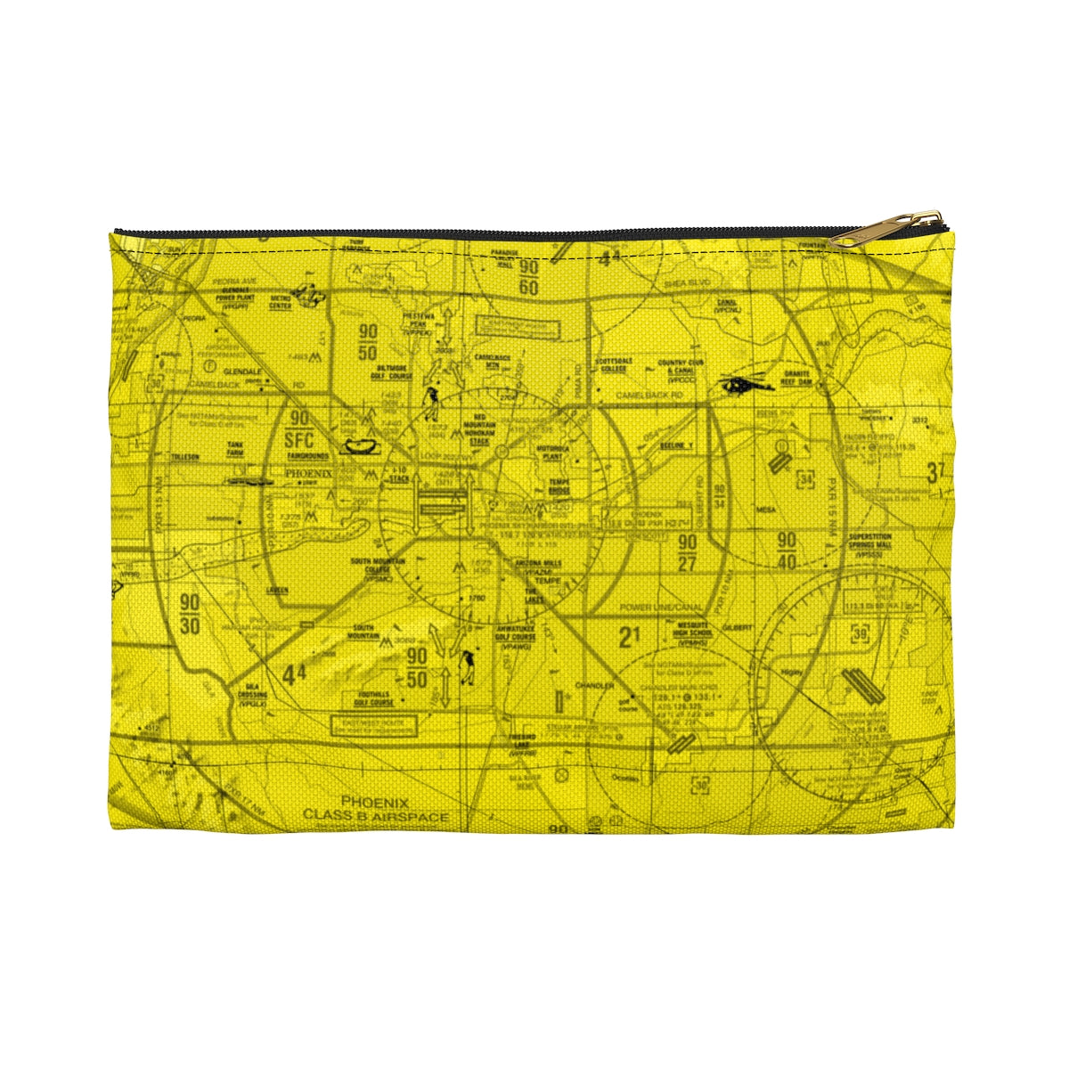 Phoenix TAC Chart Accessory Pouch (yellow)