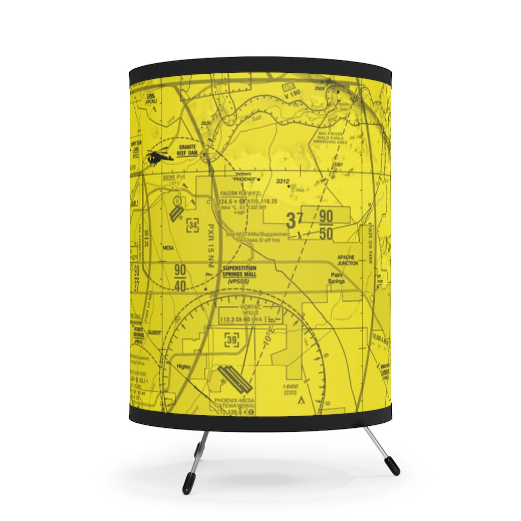 Phoenix TAC Chart (yellow) - Tripod Lamp