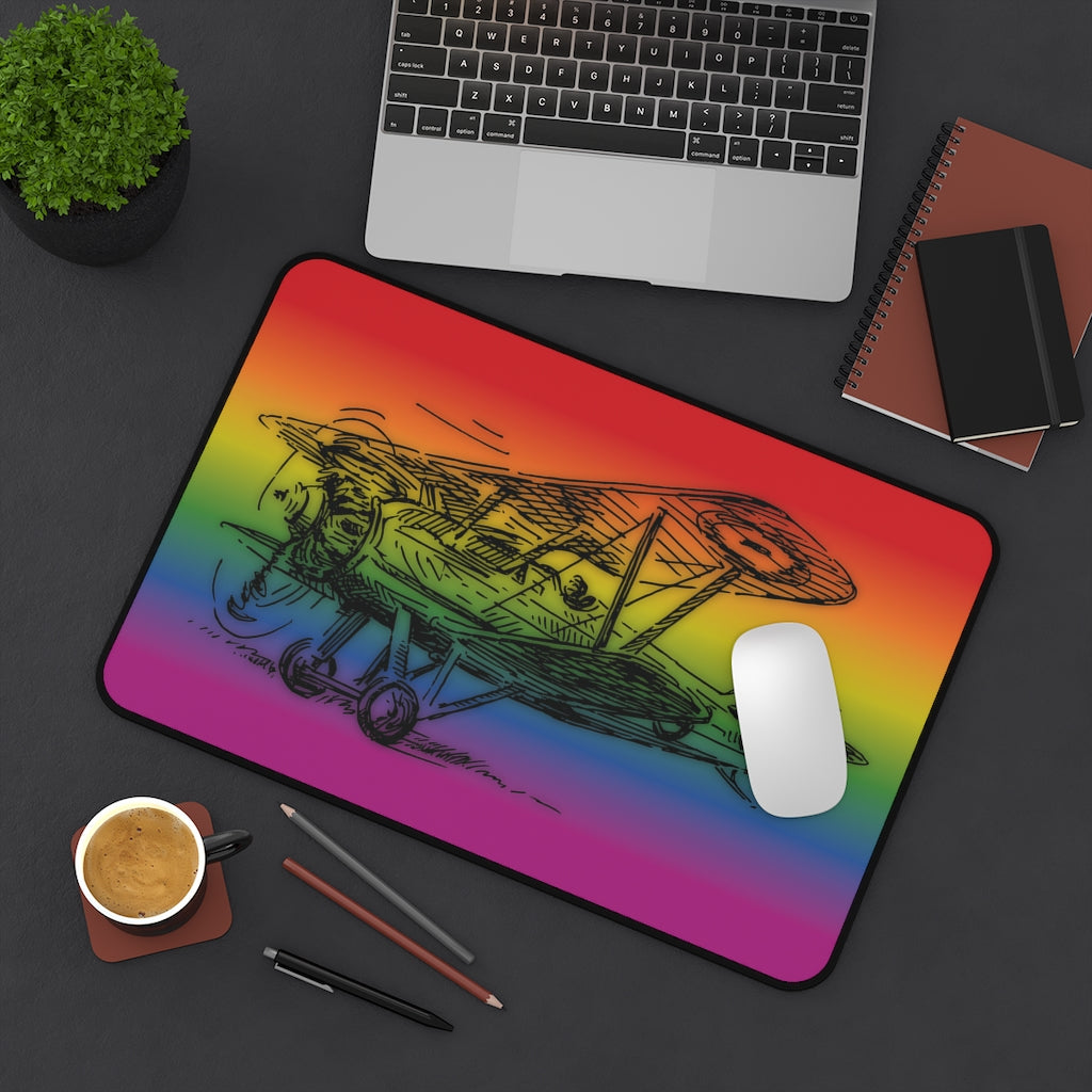 Rainbow Aero 2 desk mat