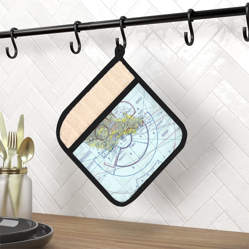 Honolulu Sectional Chart Pot Holder with Pocket