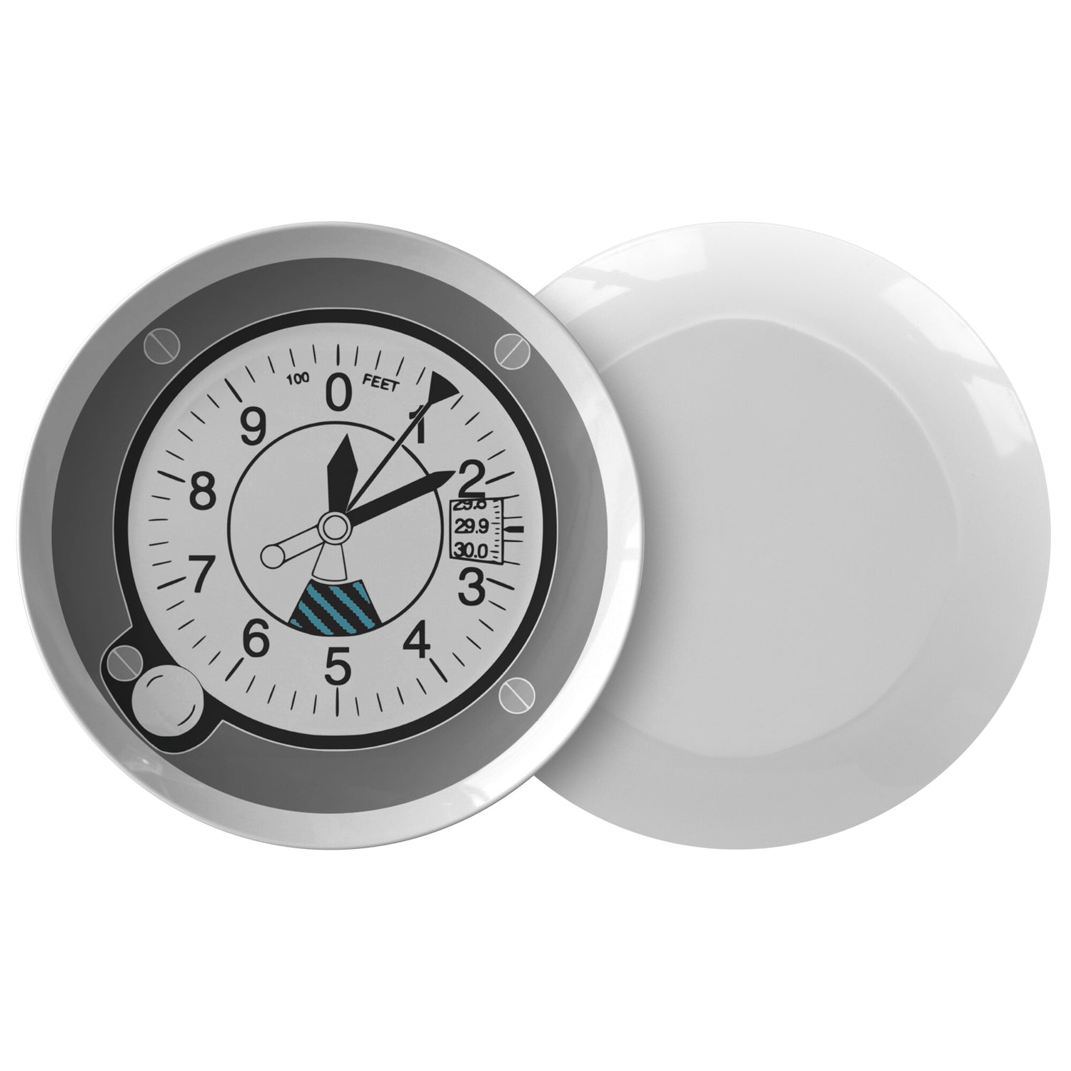 Altimeter - dinner plate