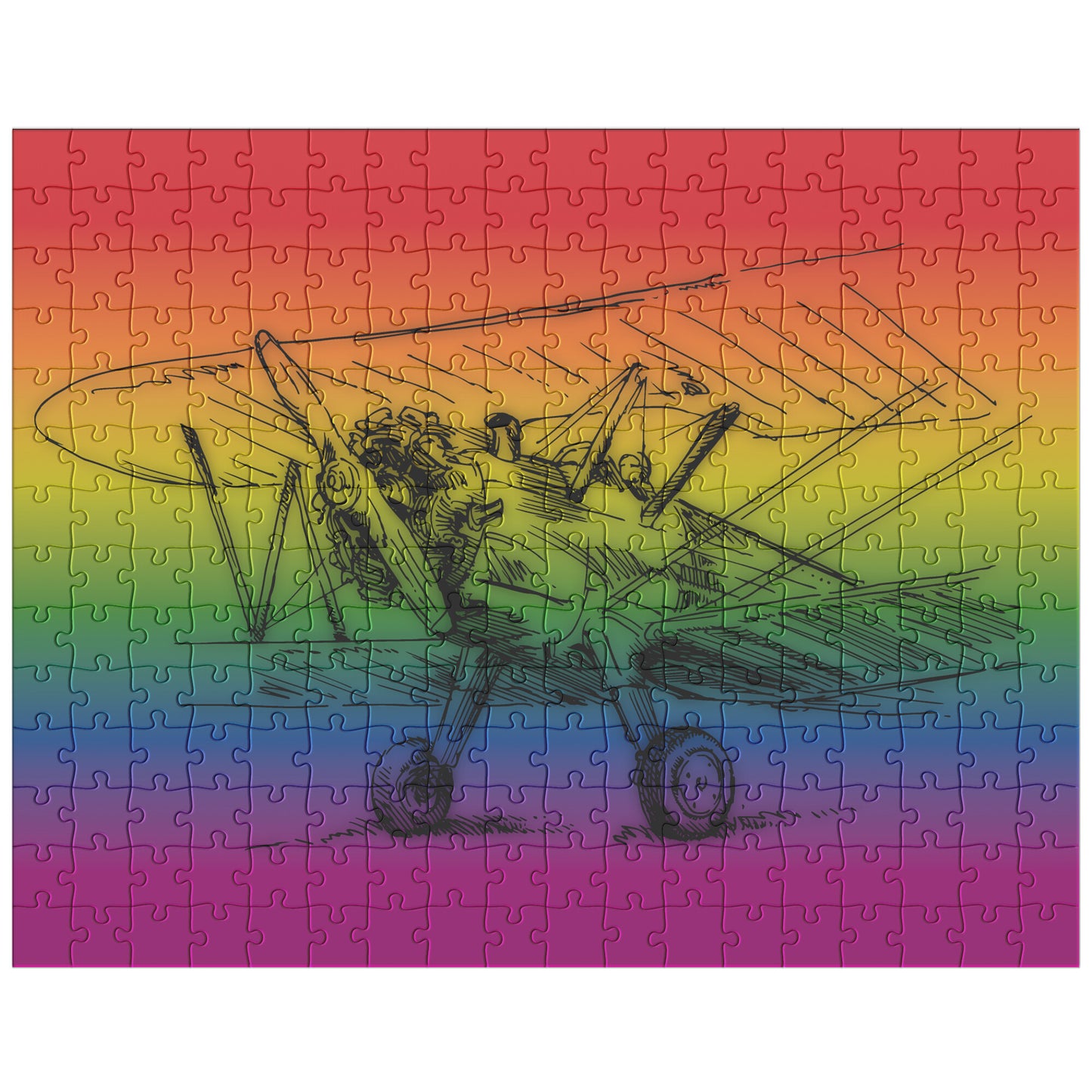 Aviation themed jigsaw puzzle (Aero 4)