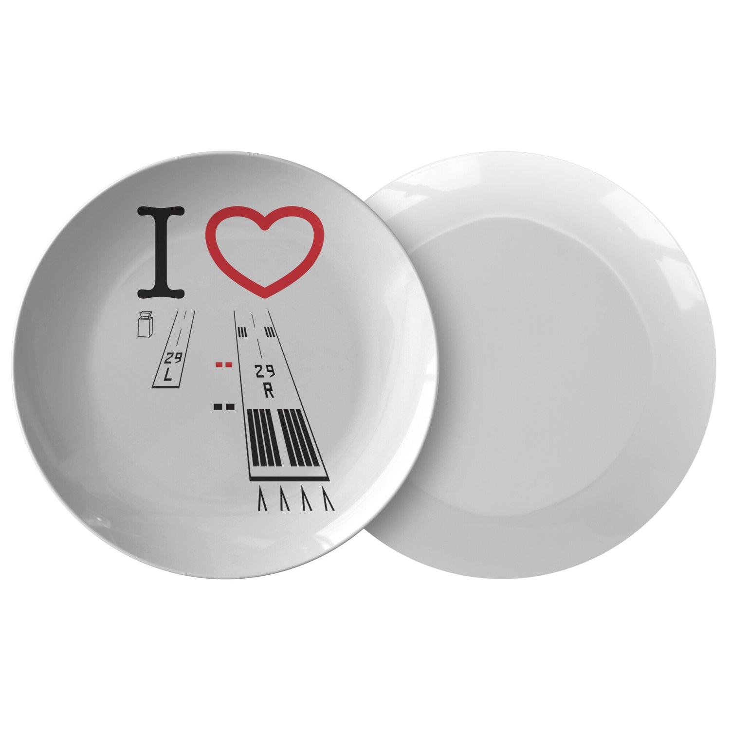 Torrance Airport Runways 29L - 29R - dinner plate