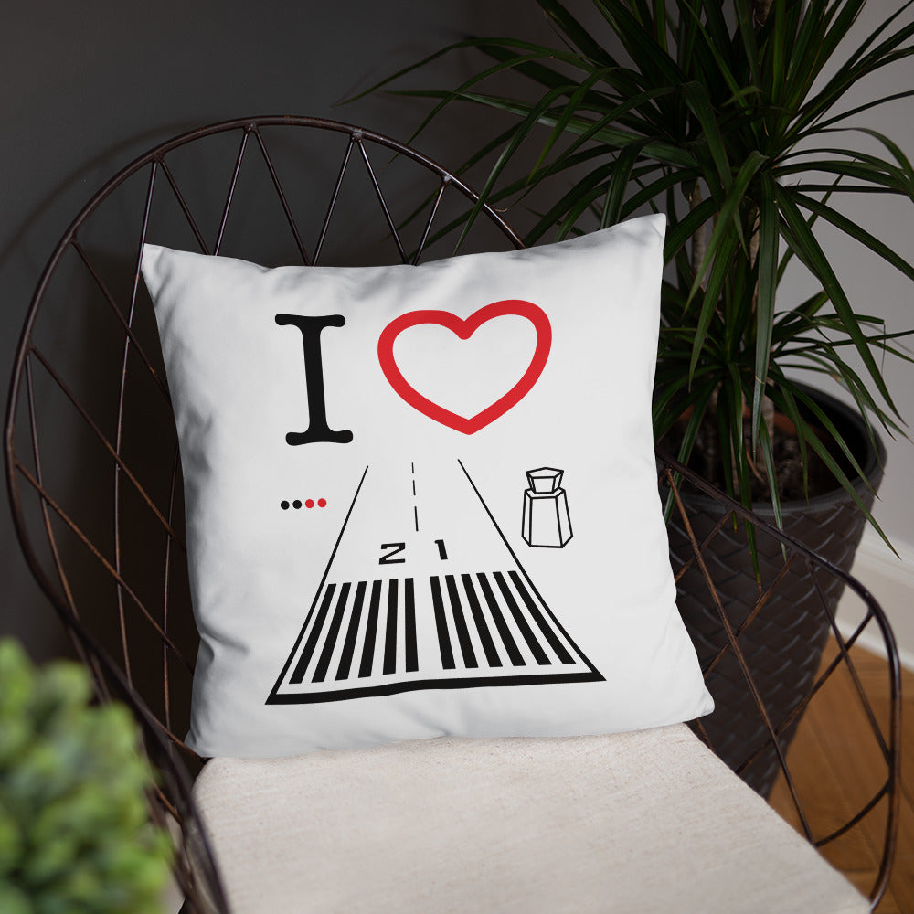 Santa Monica Airport Runway 21 / Runway 3 - Basic Pillow