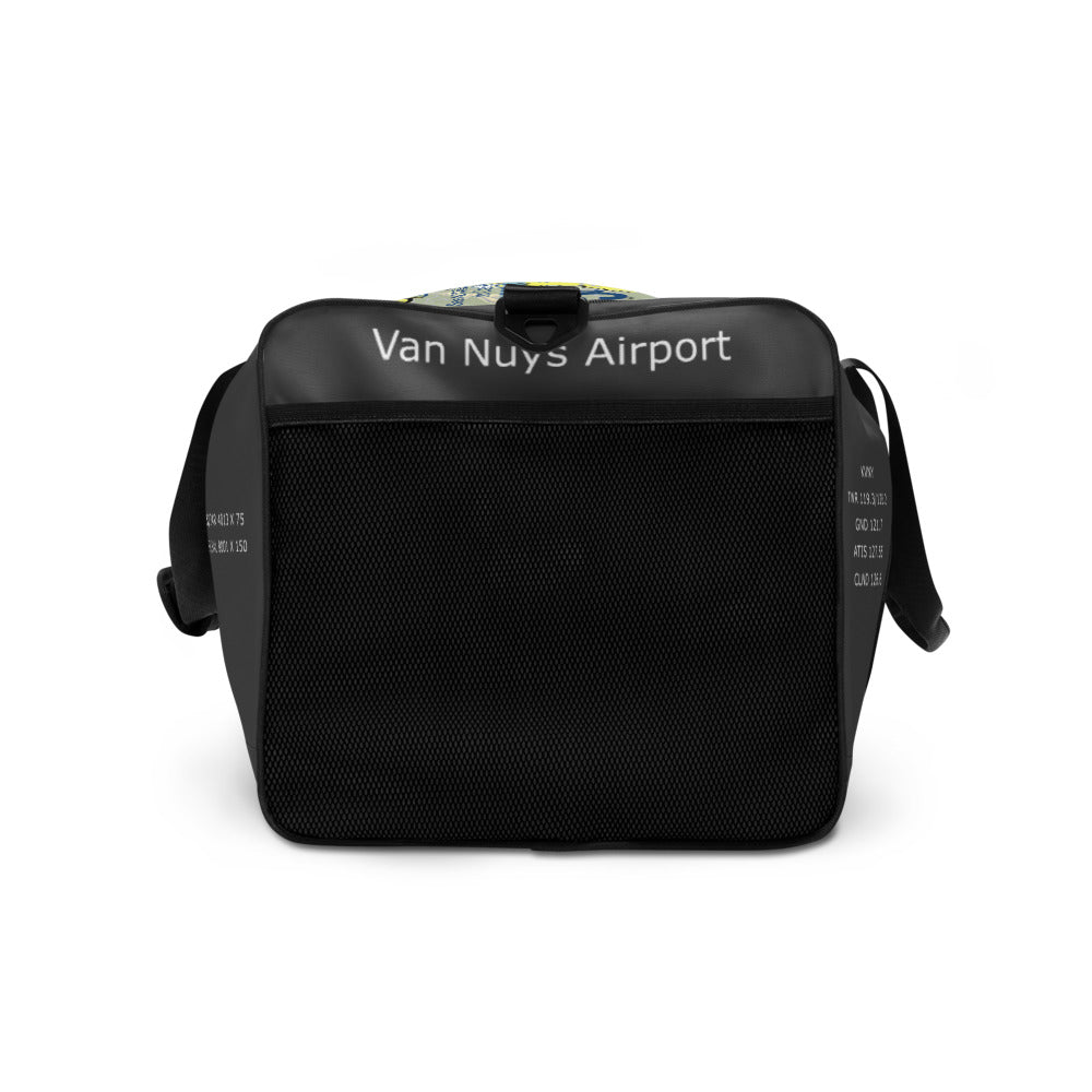 Van Nuys Airport Runways 16L - 16R / 34L - 34R - duffle bag