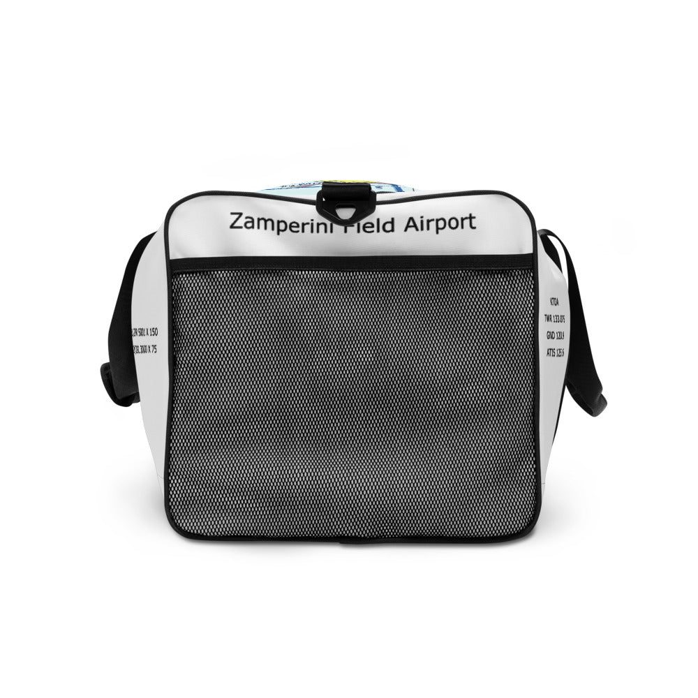 Torrance Airport Runways 29L - 29R / 11L - 11R - duffle bag