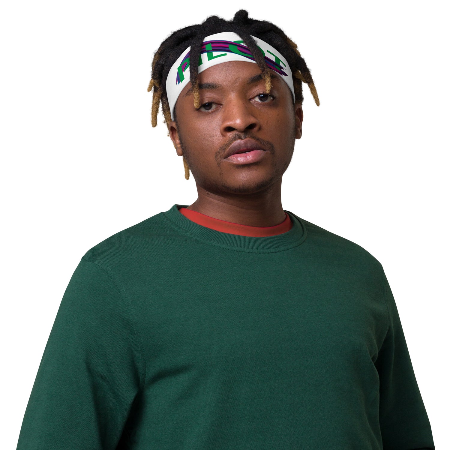 Pilot - headband (green/purple)