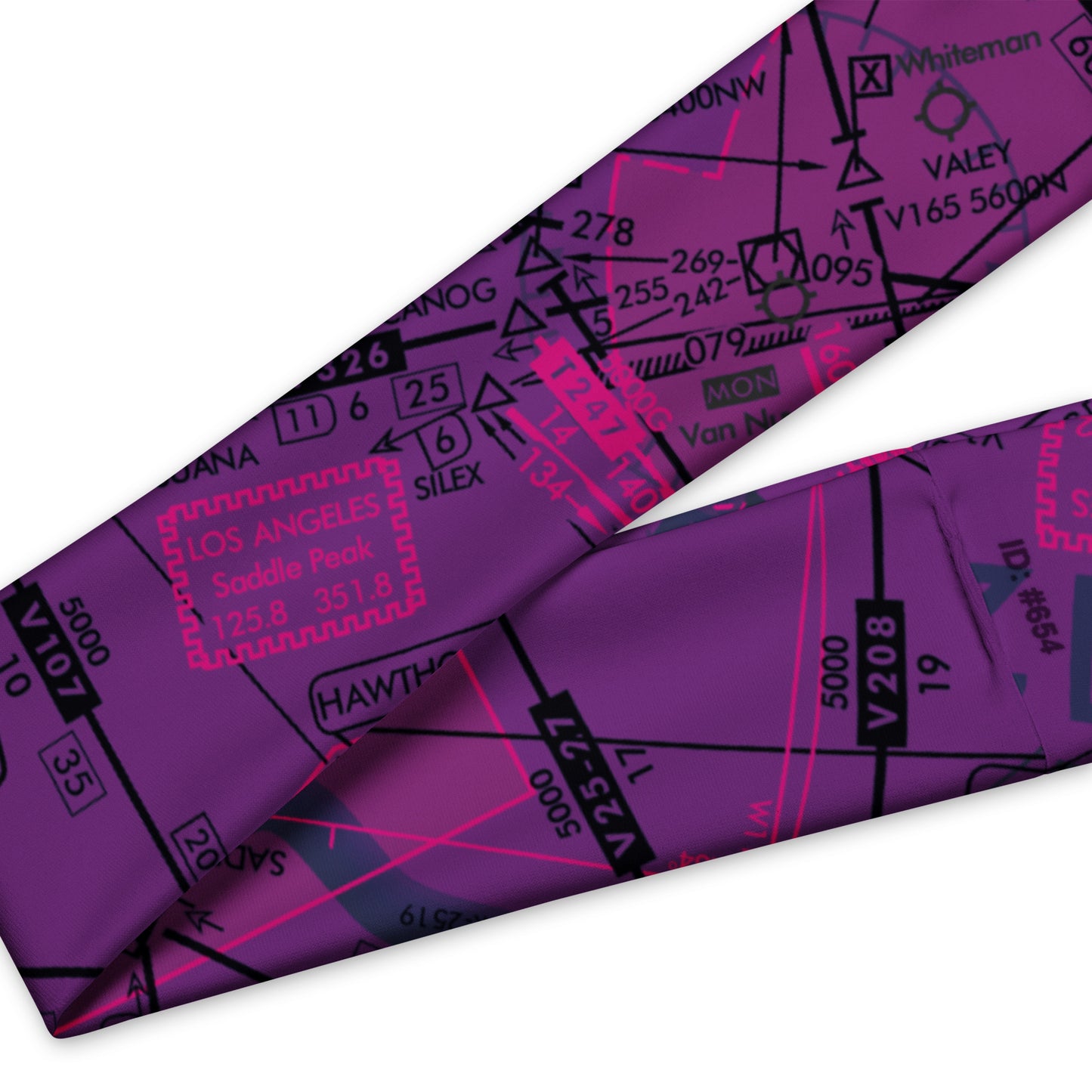 Enroute Low Altitude Chart headband (ELUS3/purple)