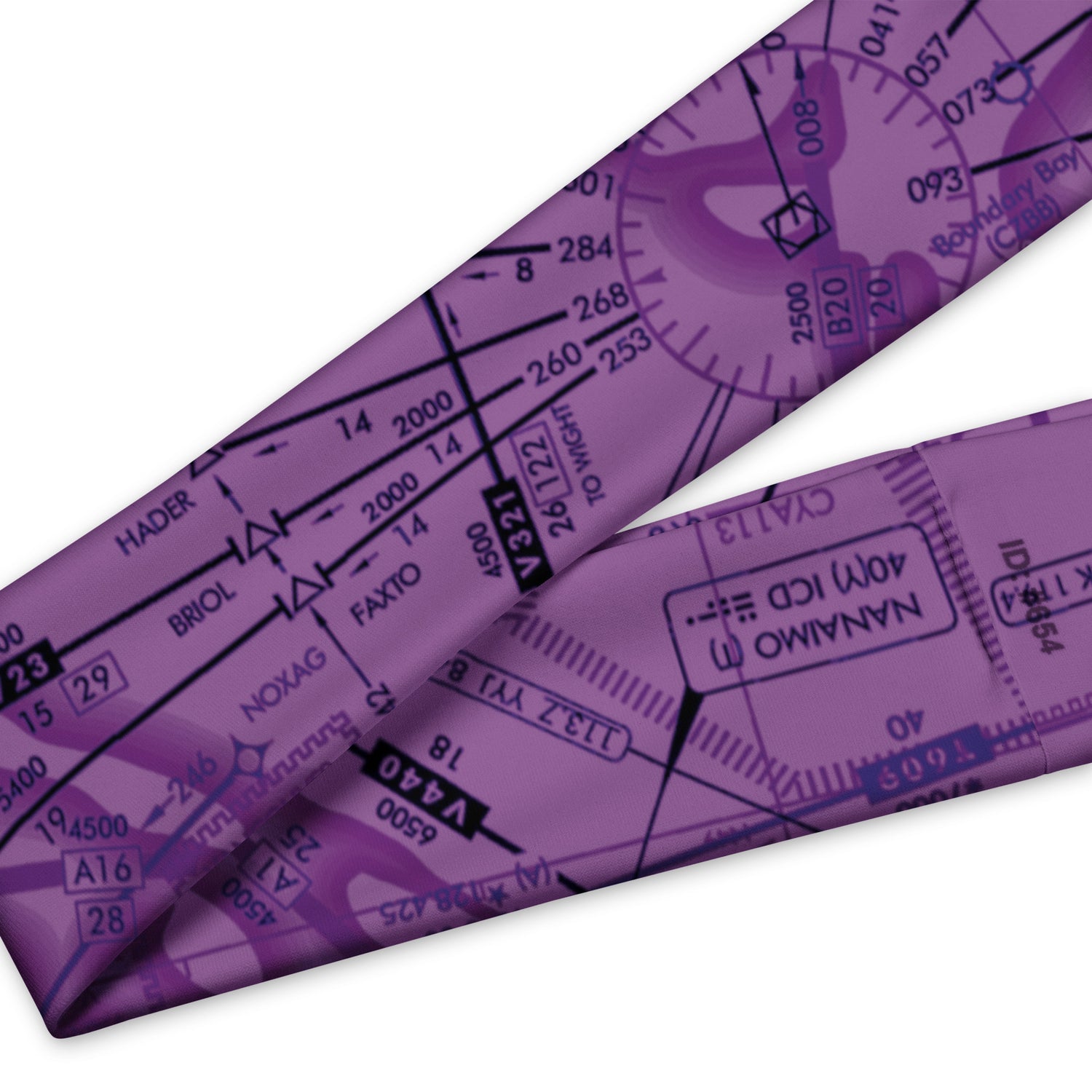 Enroute Low Altitude Chart headband (purple)