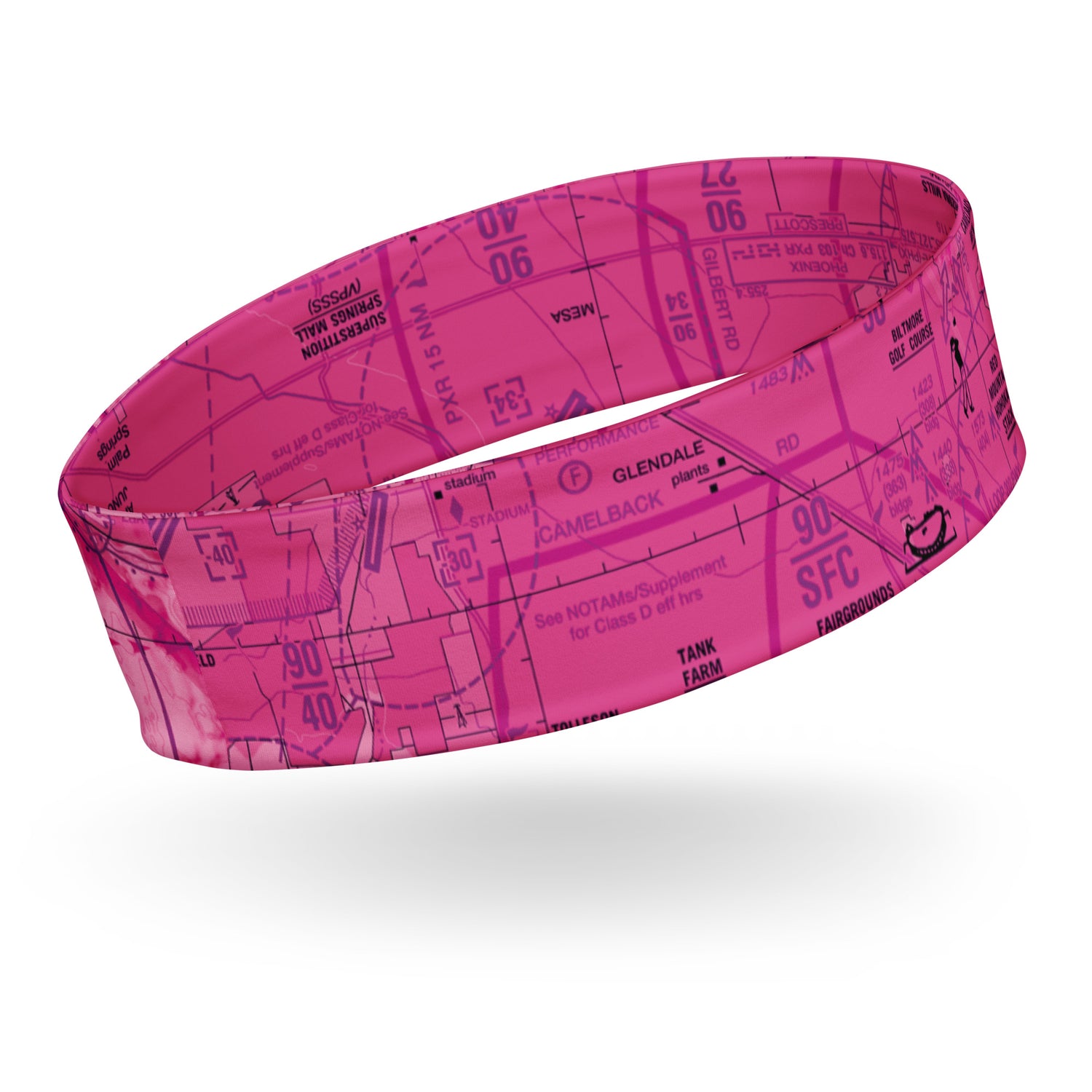 Phoenix TAC Chart headband (pink)