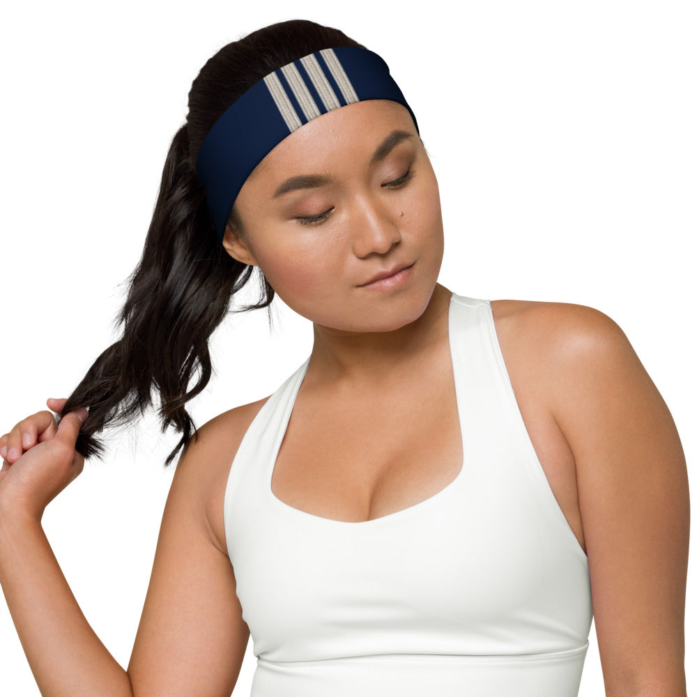 Silver Captain Epaulettes - Headband