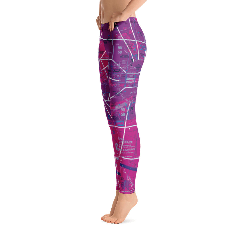 Phoenix TAC Chart leggings (purple)
