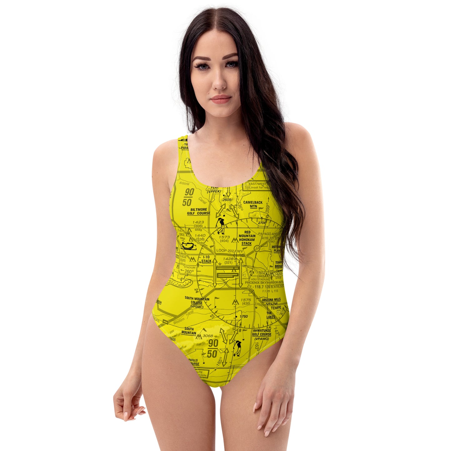 Phoenix TAC Chart - one-piece swimsuit (yellow)