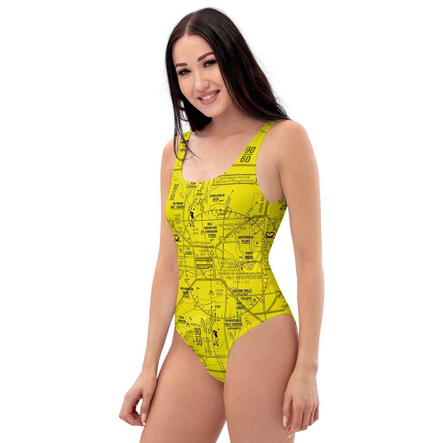 Phoenix TAC Chart - one-piece swimsuit (yellow)