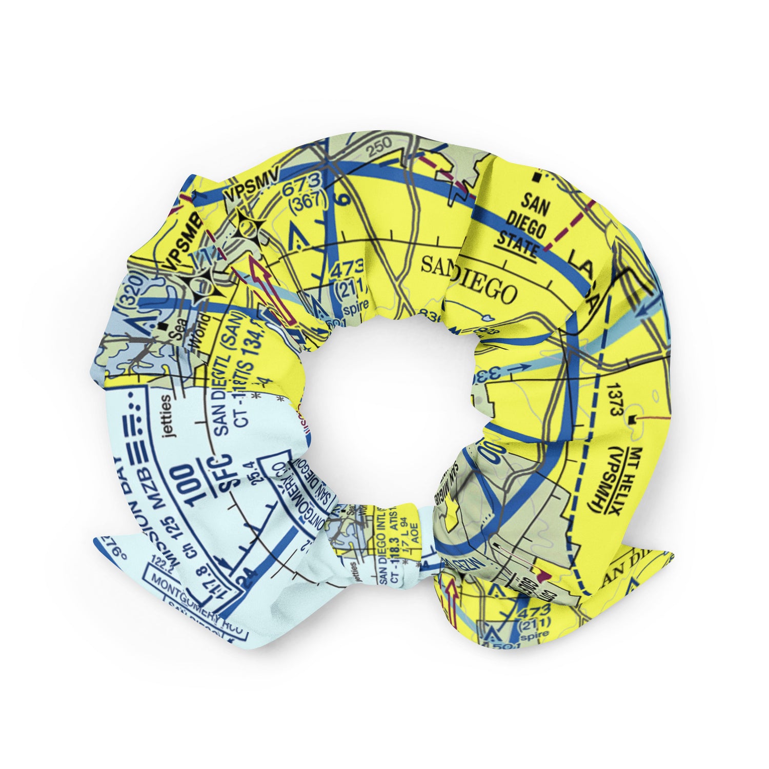 San Diego TAC Chart - Scrunchie