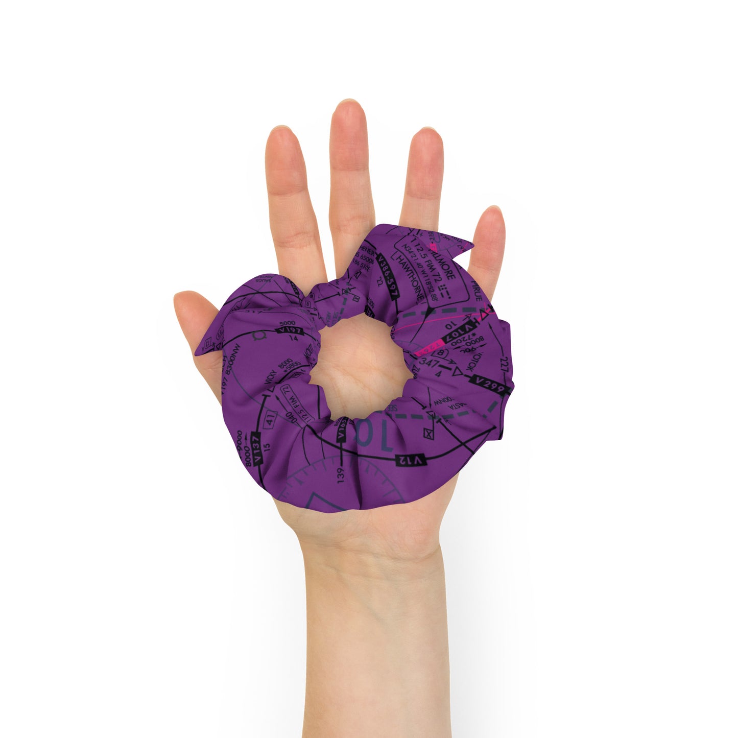 Enroute Low Altitude Chart - d. purple scrunchie