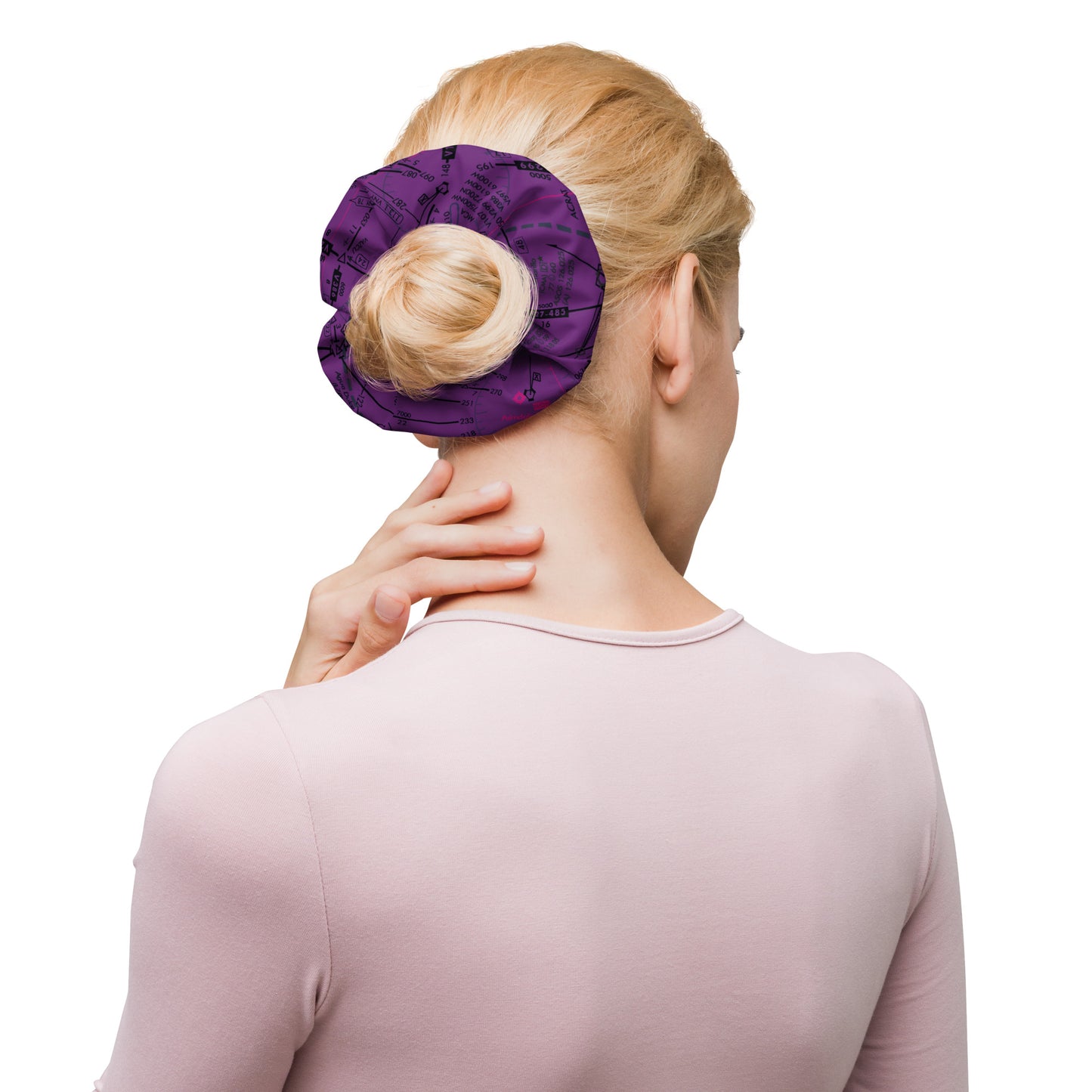 Enroute Low Altitude Chart - d. purple scrunchie