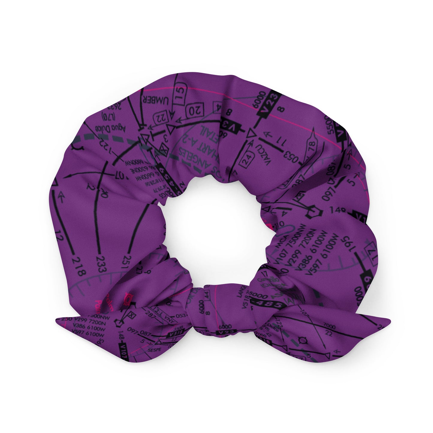 Enroute Low Altitude Chart - d. purple scrunchie