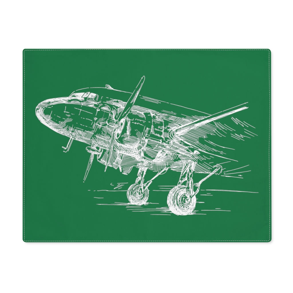 Kitchen placemat - Aero 3 (green)