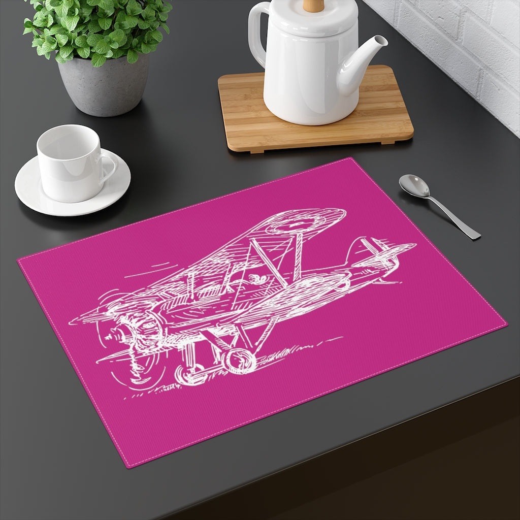 Kitchen placemat - Aero 2 (pink)