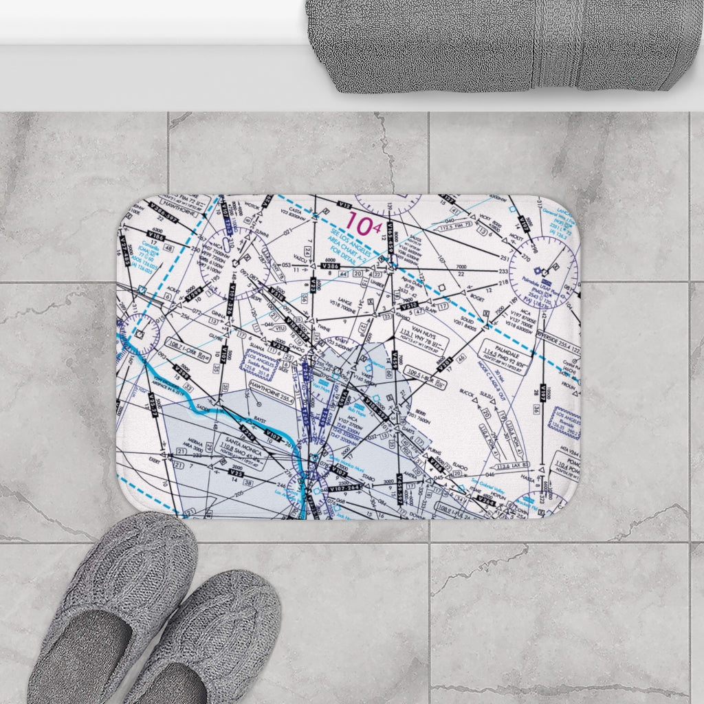 Enroute Low Altitude bath mat (white)