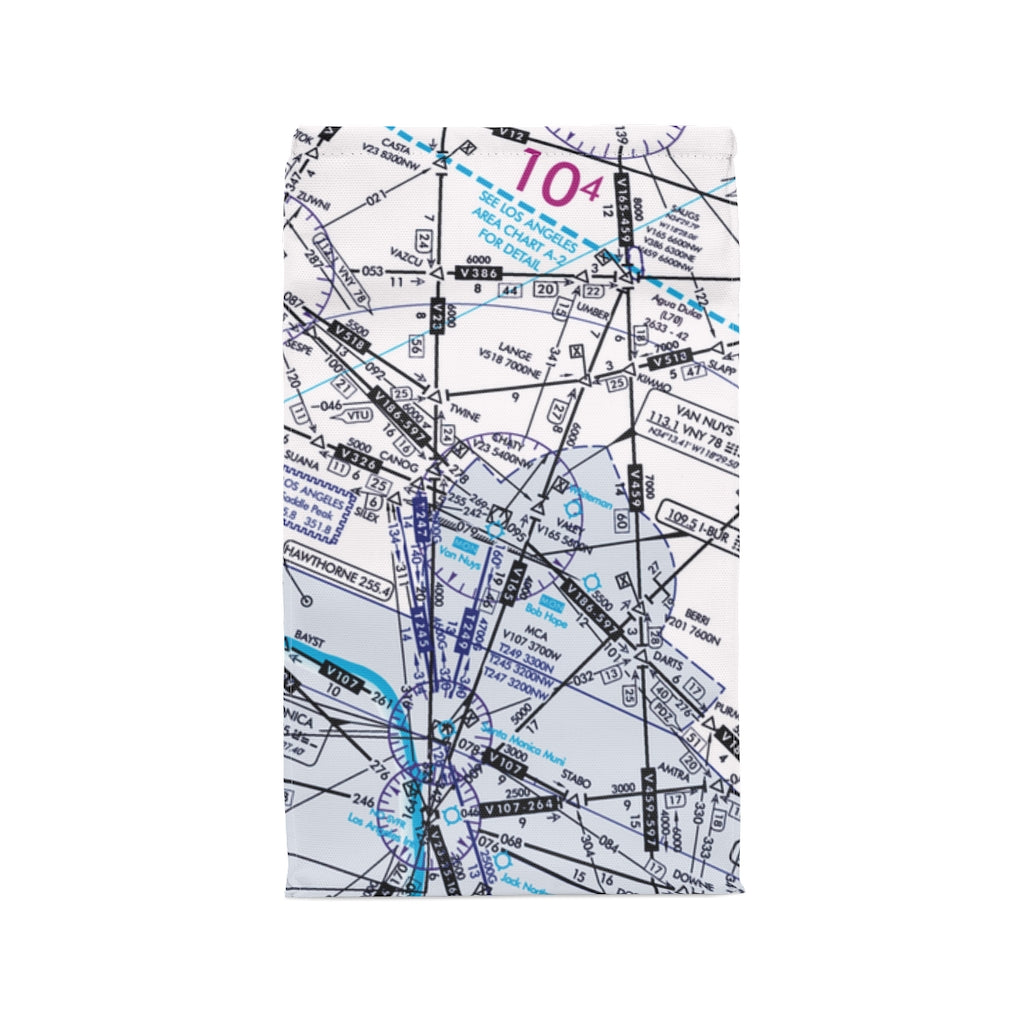 Enroute Low Altitude Chart lunch bag