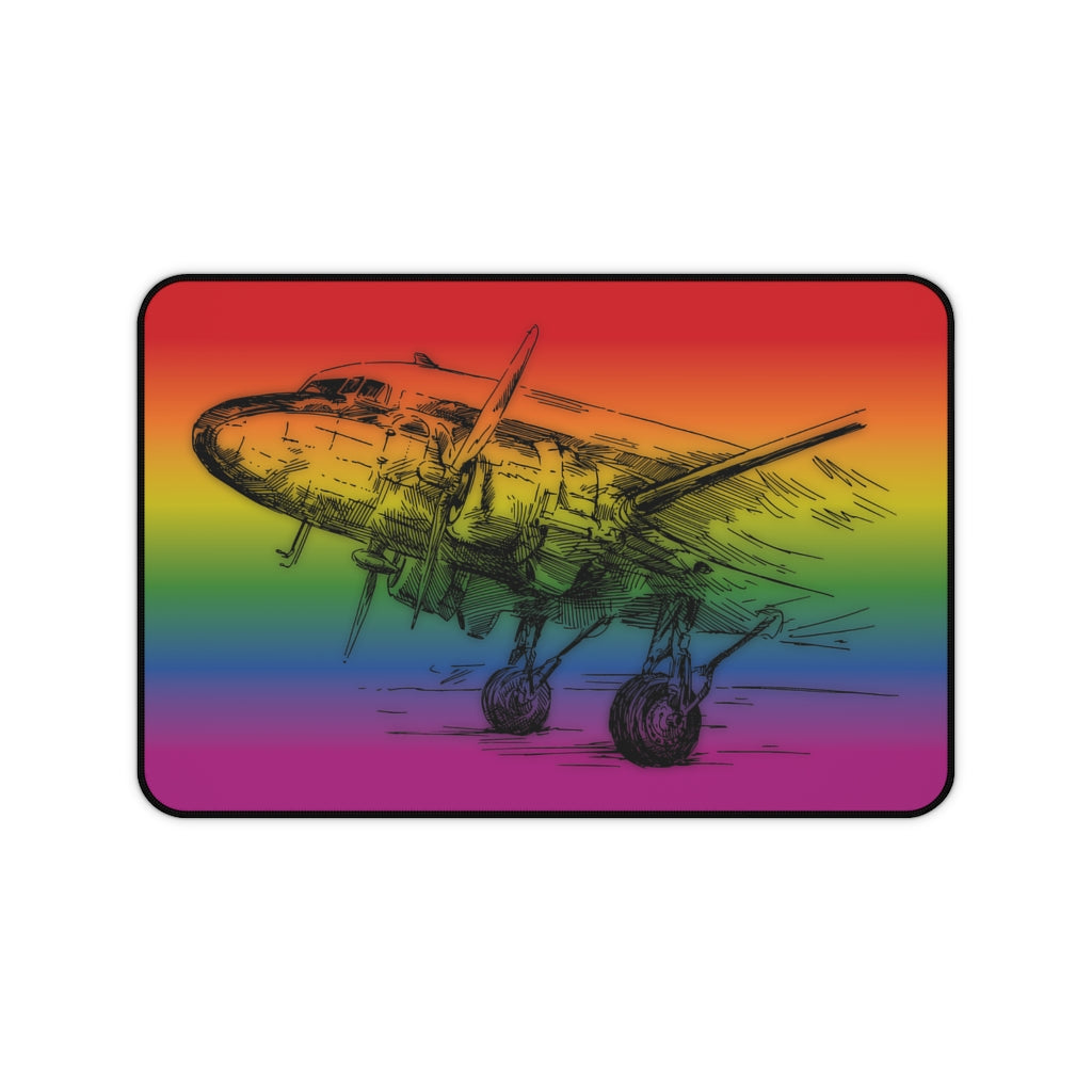 Rainbow Aero 3 desk mat
