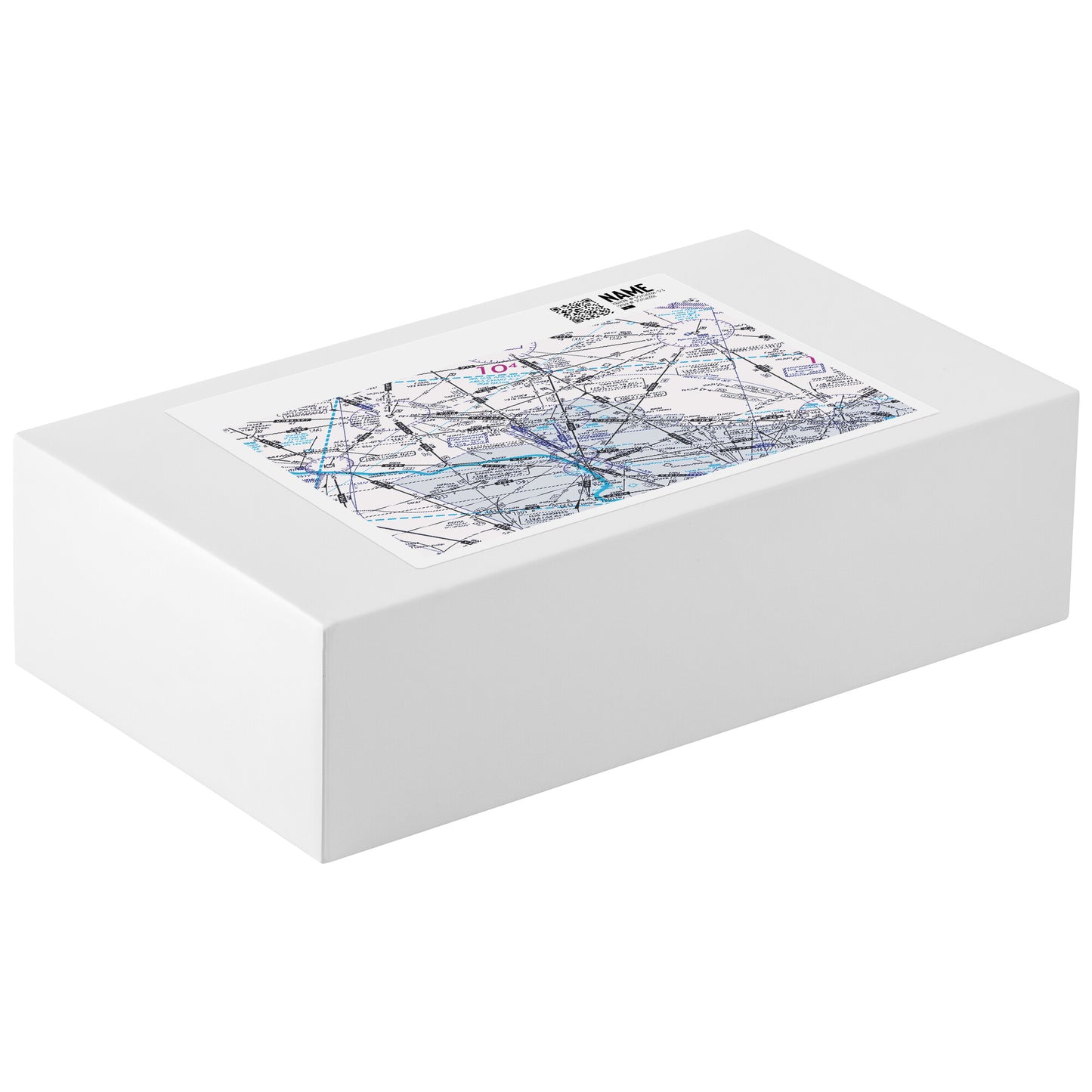 Enroute Low Altitude Chart jigsaw puzzle (white)