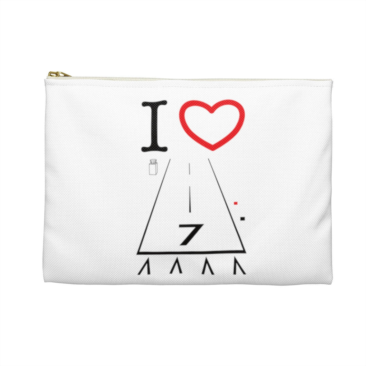 Hawthorne Airport Runway 25 / Runway 7 Accessory Pouch