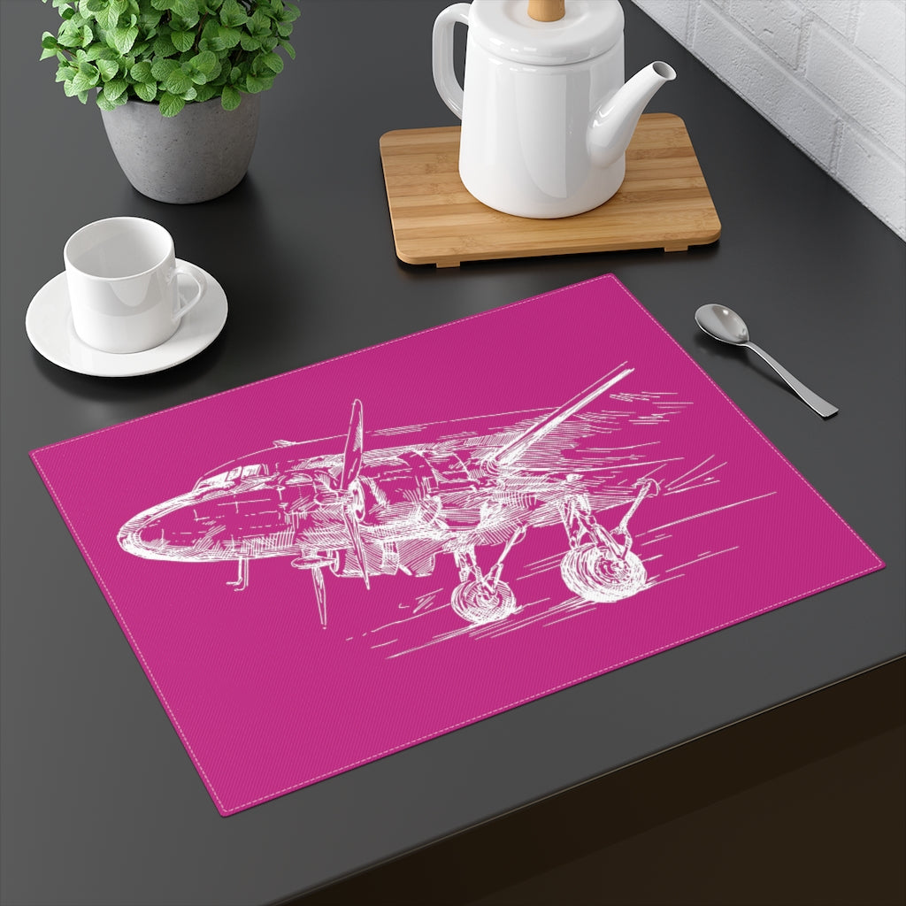 Kitchen placemat - Aero 3 (pink)