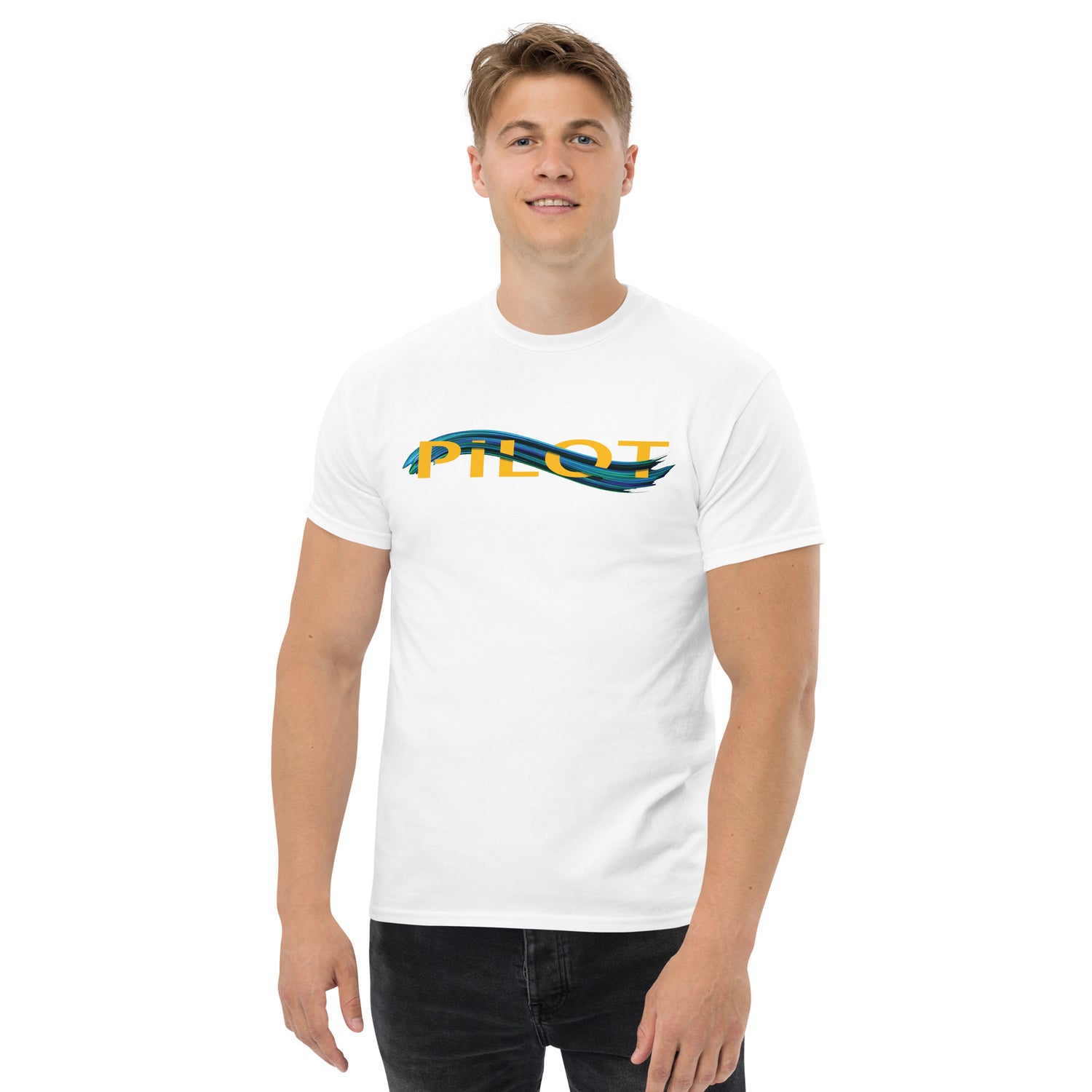 Pilot men's heavyweight tee